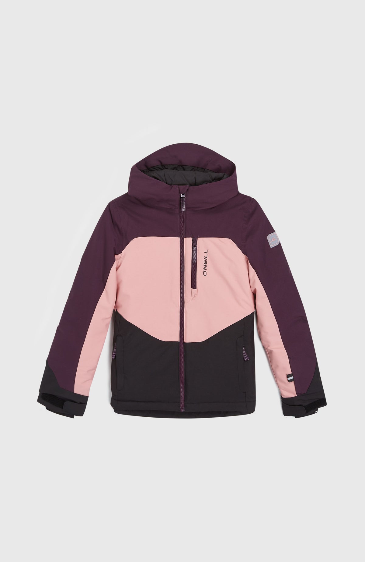 Carbonite Skijacke | Aubergine Colour Block