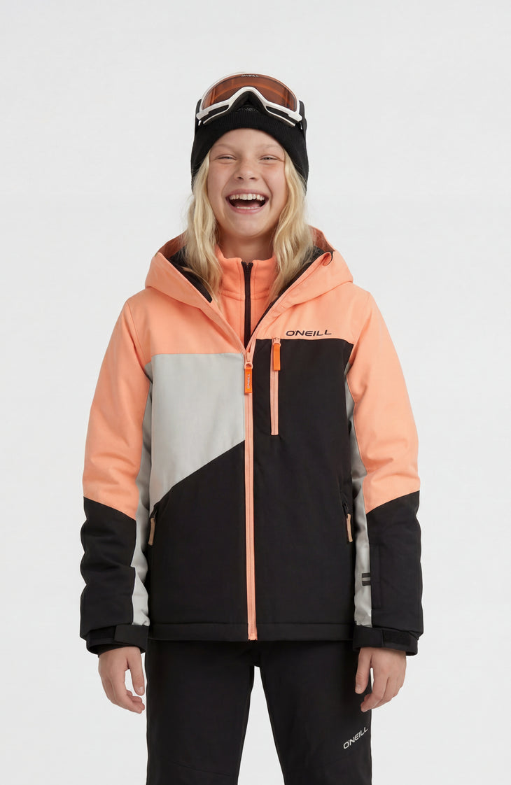 FWC'Cruz Triple Skijacke | Funky Peach Colour Block