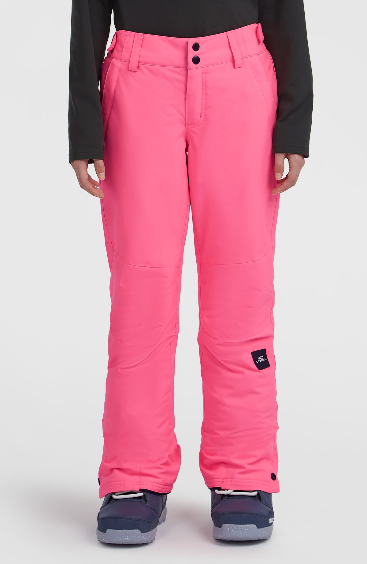 FWC'Cruz Skihose für Mädchen, pink, Vorderansicht der Hosenbeine am Model
