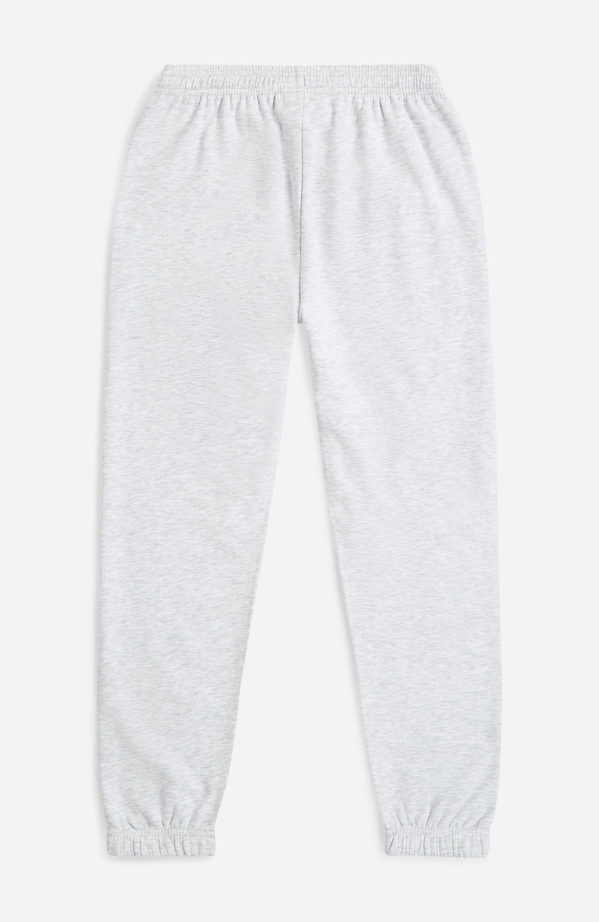 Essentials Jogginghose für Mädchen, weiß, flach liegend von hinten