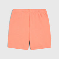 Heart Sweatshorts | Coral Pink