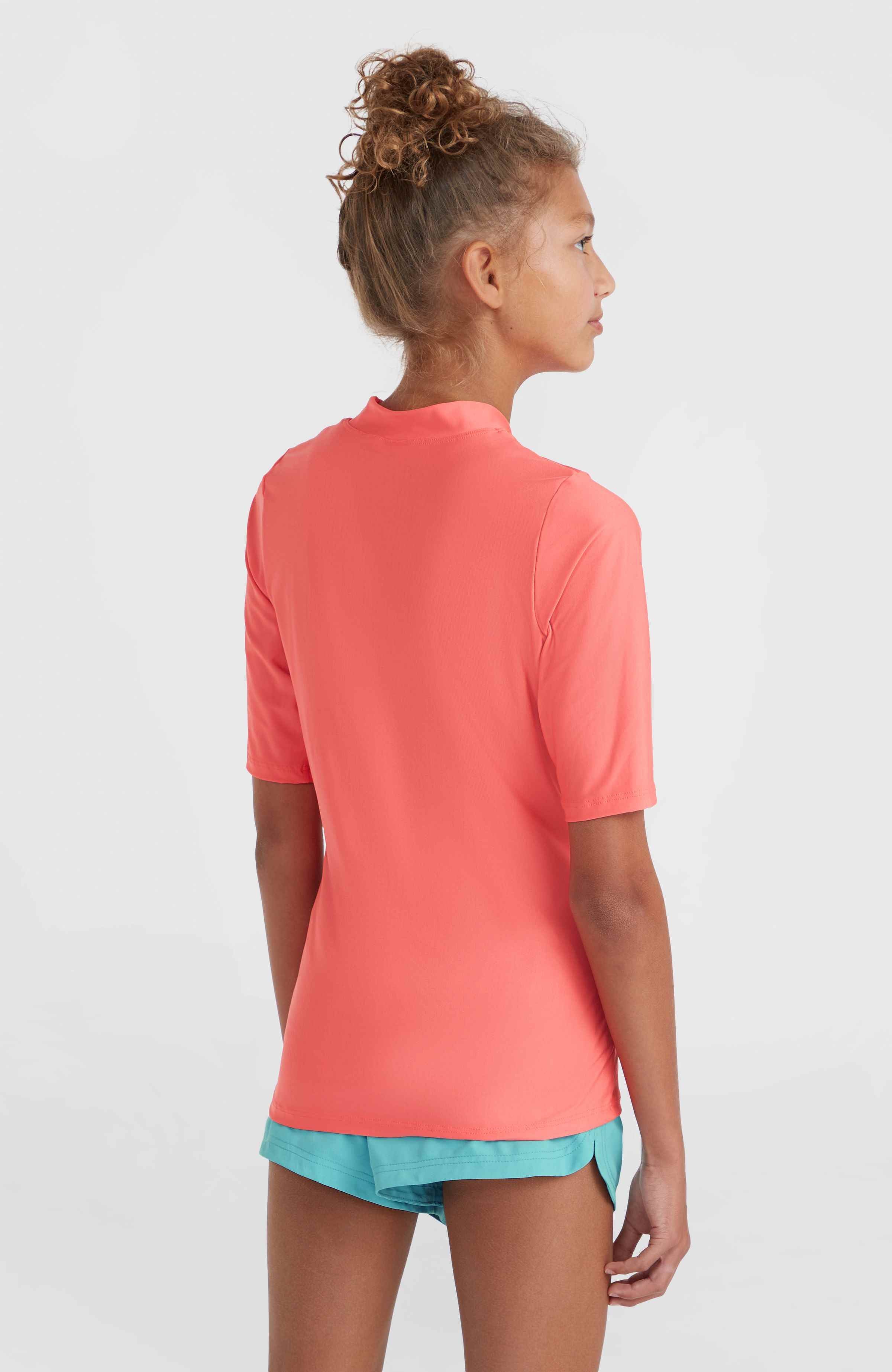T-Shirt Donna O'Neill Essentials L: Morbida, Girocollo, Colore Snow Melange, Cotone Riciclato