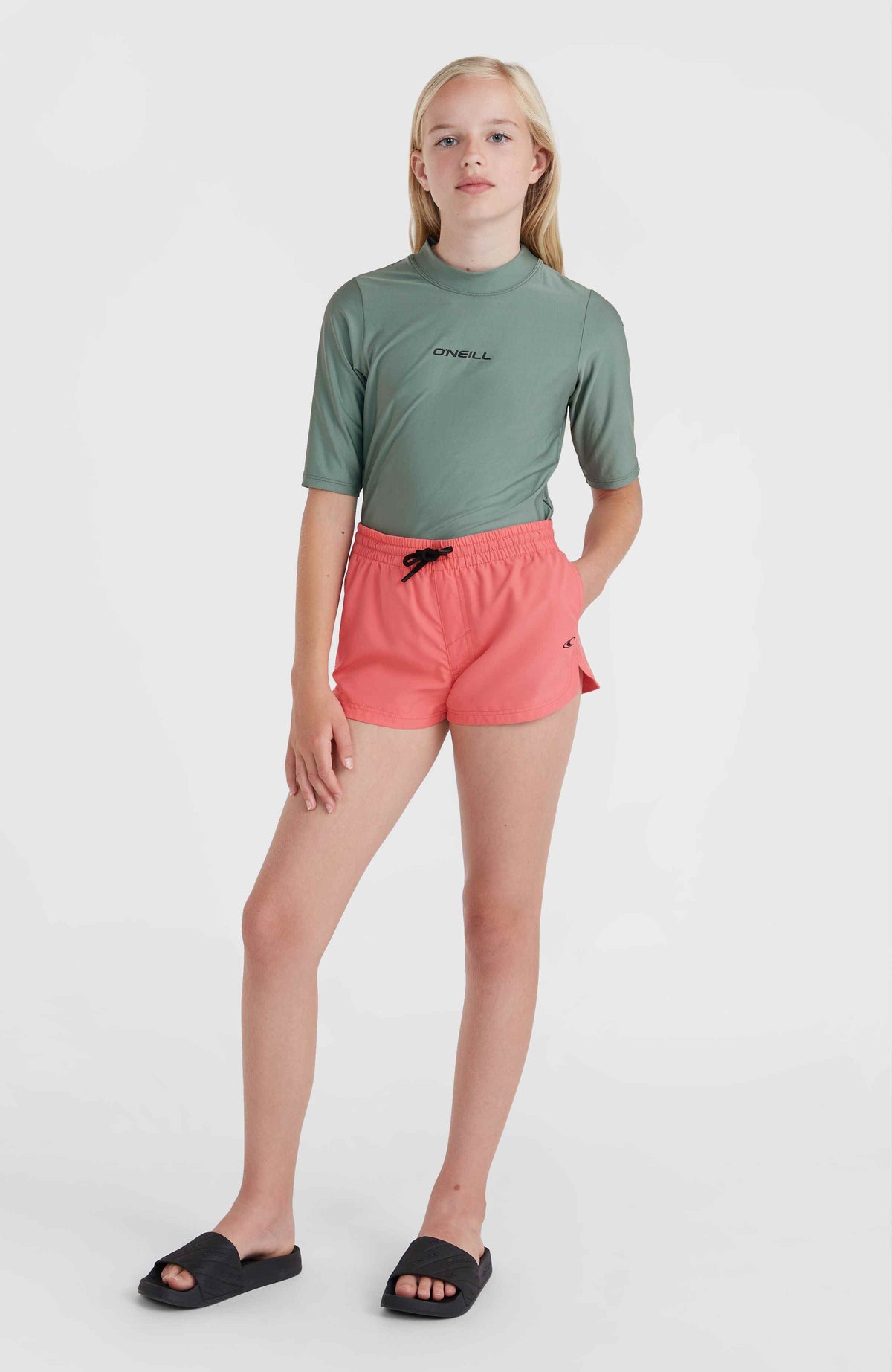 Essentials O'Neill Shortsleeve-Schwimmshirt | Lily Pad