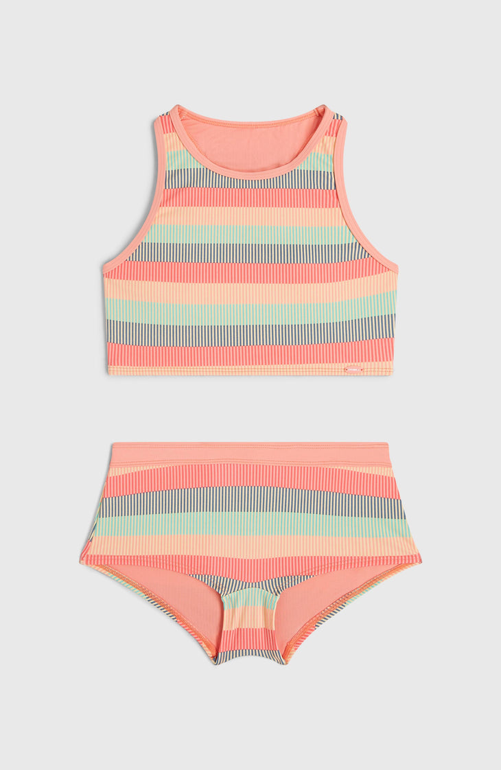 Cali Holiday Bikini-Set | Stipple Stripe
