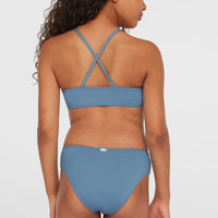 Essentials Bralette-Bikini-Set | Copen Blue