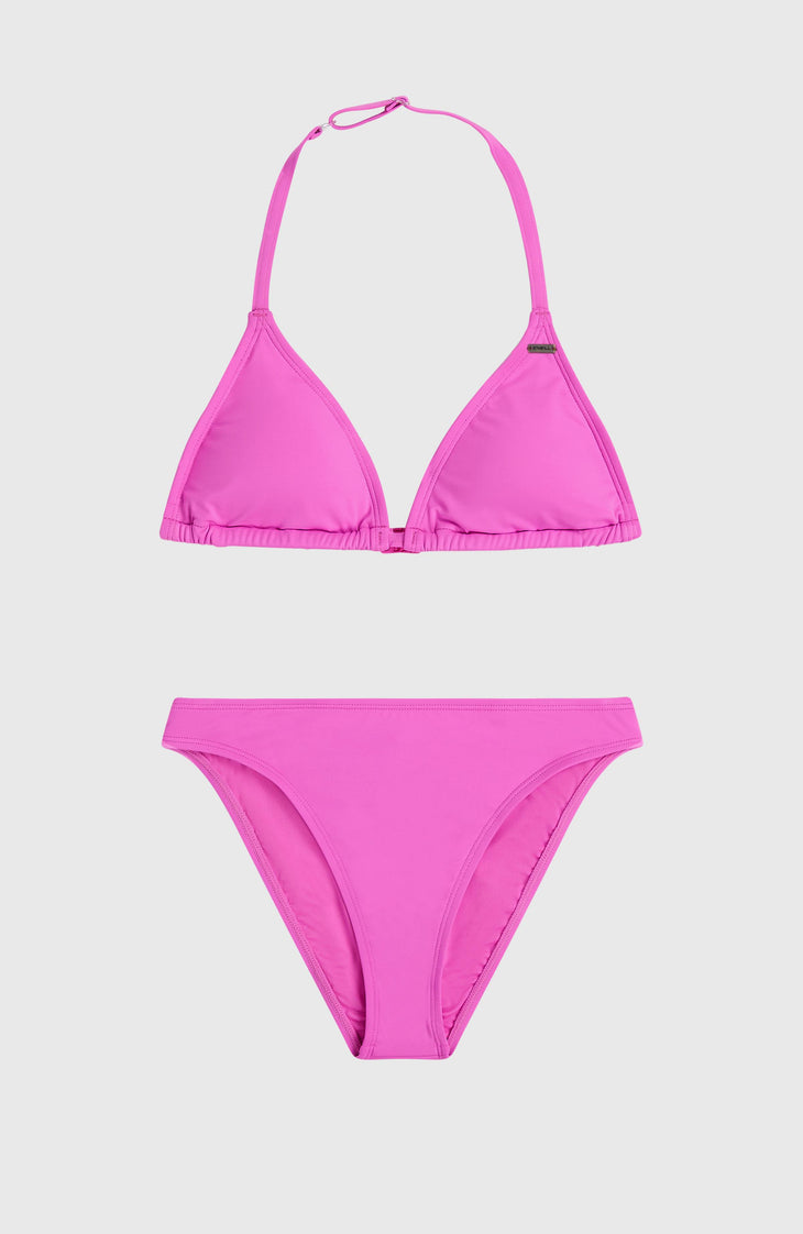 Essentials Triangel-Bikini-Set | Electric Fuschia