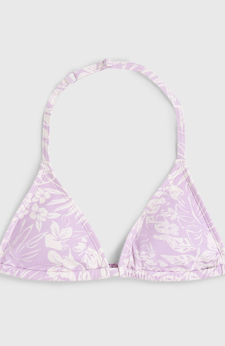 Essentials Triangel-Bikini-Set | Purple Island Sky