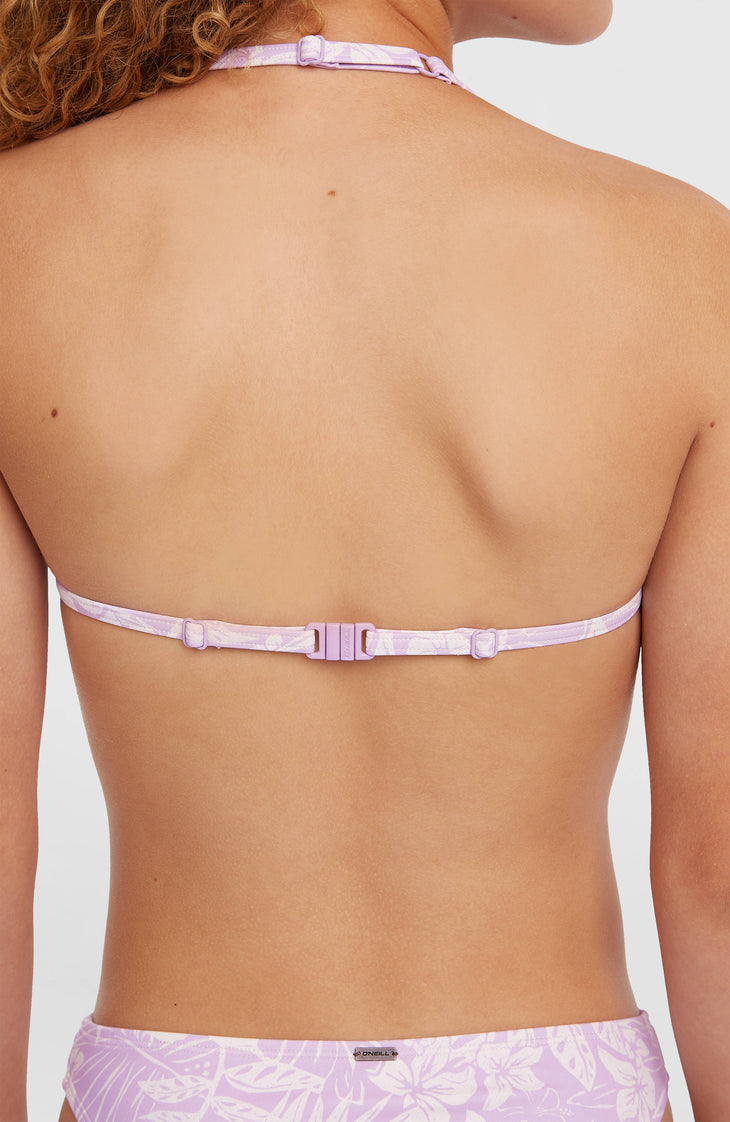 Essentials Triangel-Bikini-Set | Purple Island Sky