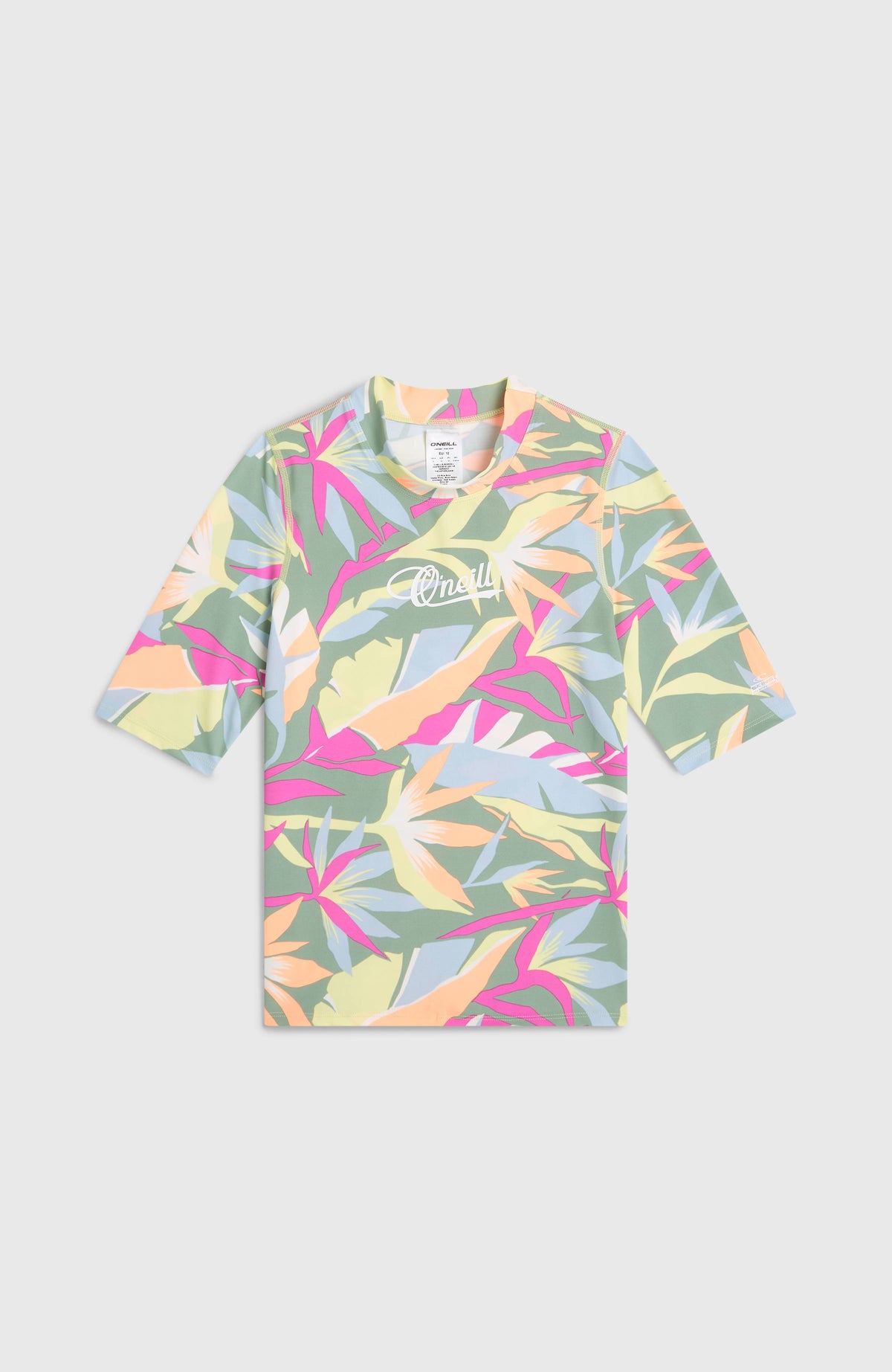 O'Neill Graphic Shortsleeve-UV-Shirt | Green Wmns Tropicana