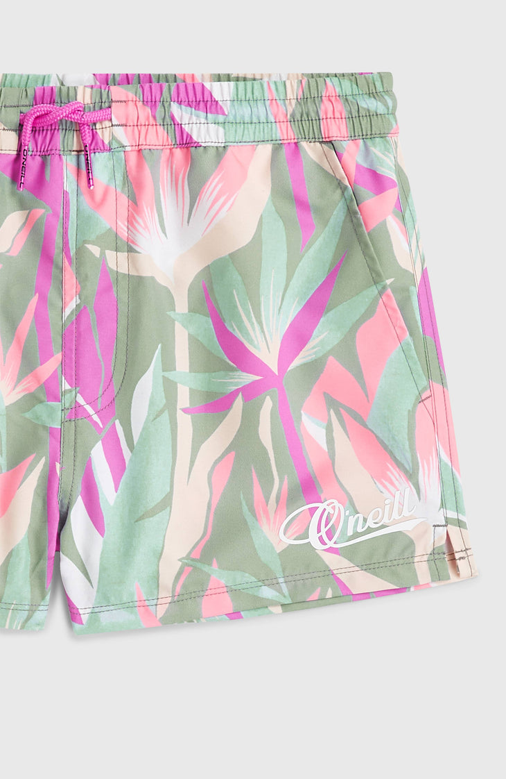 Essentials Badehose | Green Wmns Tropicana