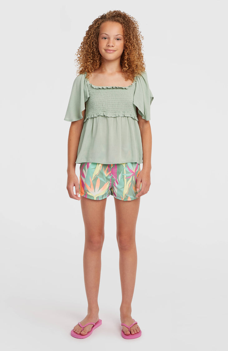 Essentials Badehose | Green Wmns Tropicana