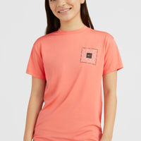 Rutile Long T-Shirt | Georgia Peach