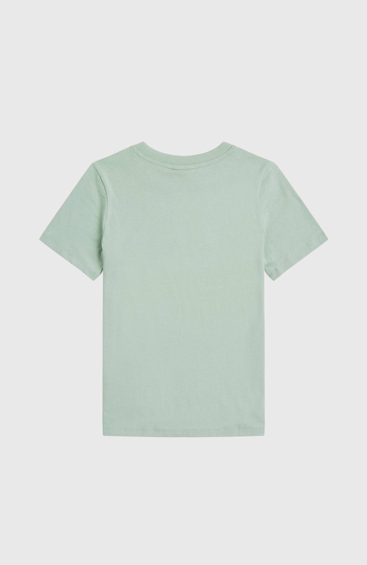 Graphic T-Shirt für Mädchen, grün, flach liegend von hinten