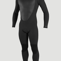 Epic 3/2mm Back Zip Full Wetsuit | A05 BLK/BLK/BLK
