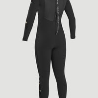 Epic 5/4mm Back Zip Full Wetsuit | BLACK/BLACK/CINDY DAISY