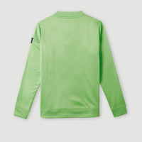 Rutile Fleece-Sweatshirt | Luminous Green