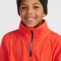 Jack's Polartec® 100 Fleecepullover mit Halbreißverschluss | Paprika Flame