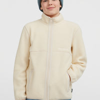 Flauschige Fleecejacke mit Reißverschluss | Macaron