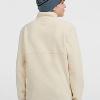 Flauschige Fleecejacke mit Reißverschluss | Macaron