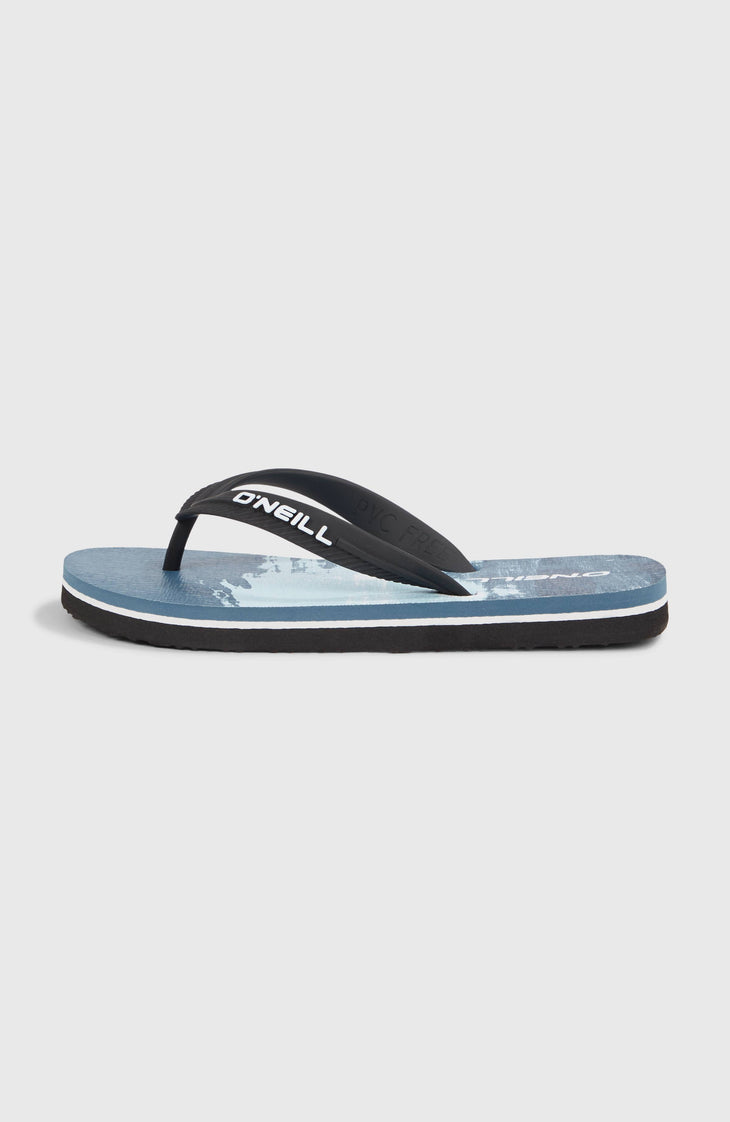 Profile Graphic Sandalen | Blue Melted Stripe Boys