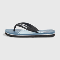 Profile Graphic Sandalen | Blue Melted Stripe Boys