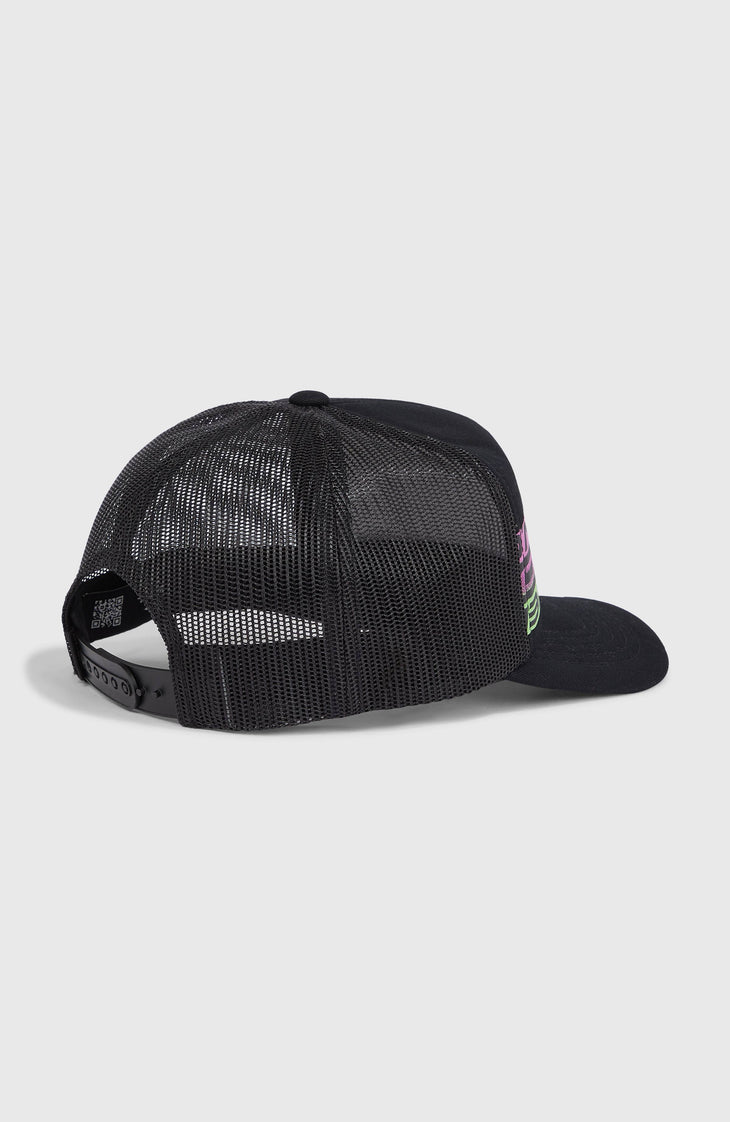 Flood Trucker Cap | Black Upside Down