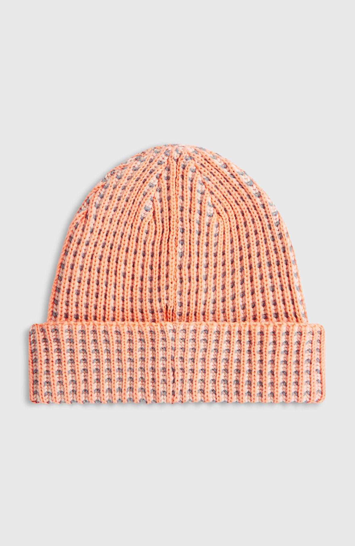 O'Neill Grid Beanie | Funky Peach Colour Block