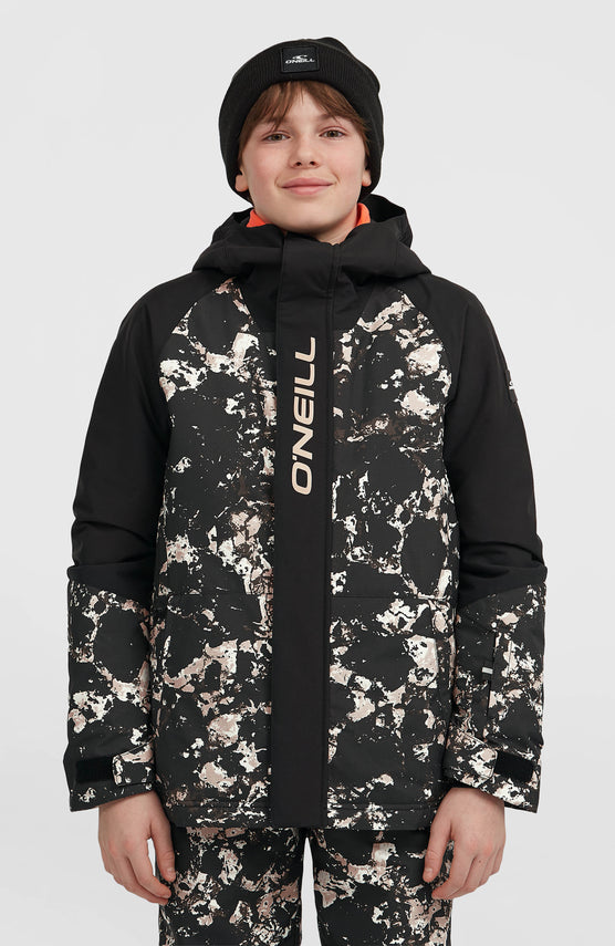 FWC'Play Ski- und Snowboardjacke | Black/Beige Quarry
