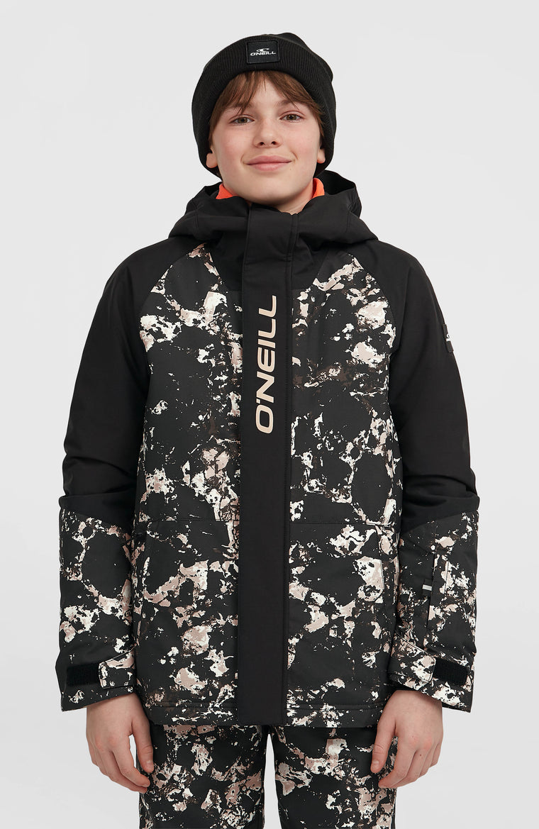 FWC'Play Ski- und Snowboardjacke | Black/Beige Quarry