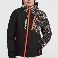 FWC'Cruz Block Skijacke | Black/Beige Quarry