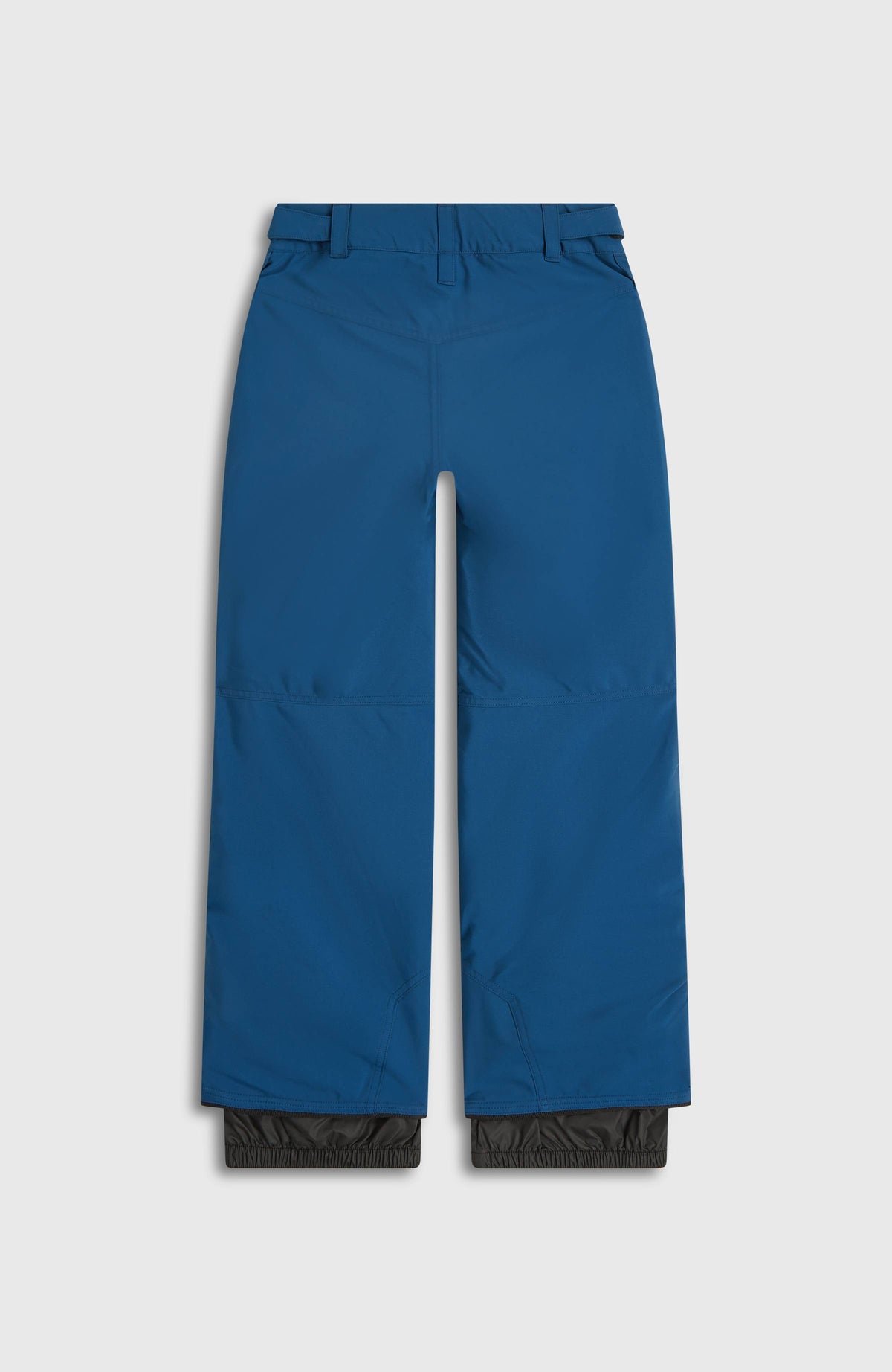 FWC'Cruz Skihose für Jungen, blau, flach liegend von hinten, mit Gürtelschlaufen und Schneefang am Saum