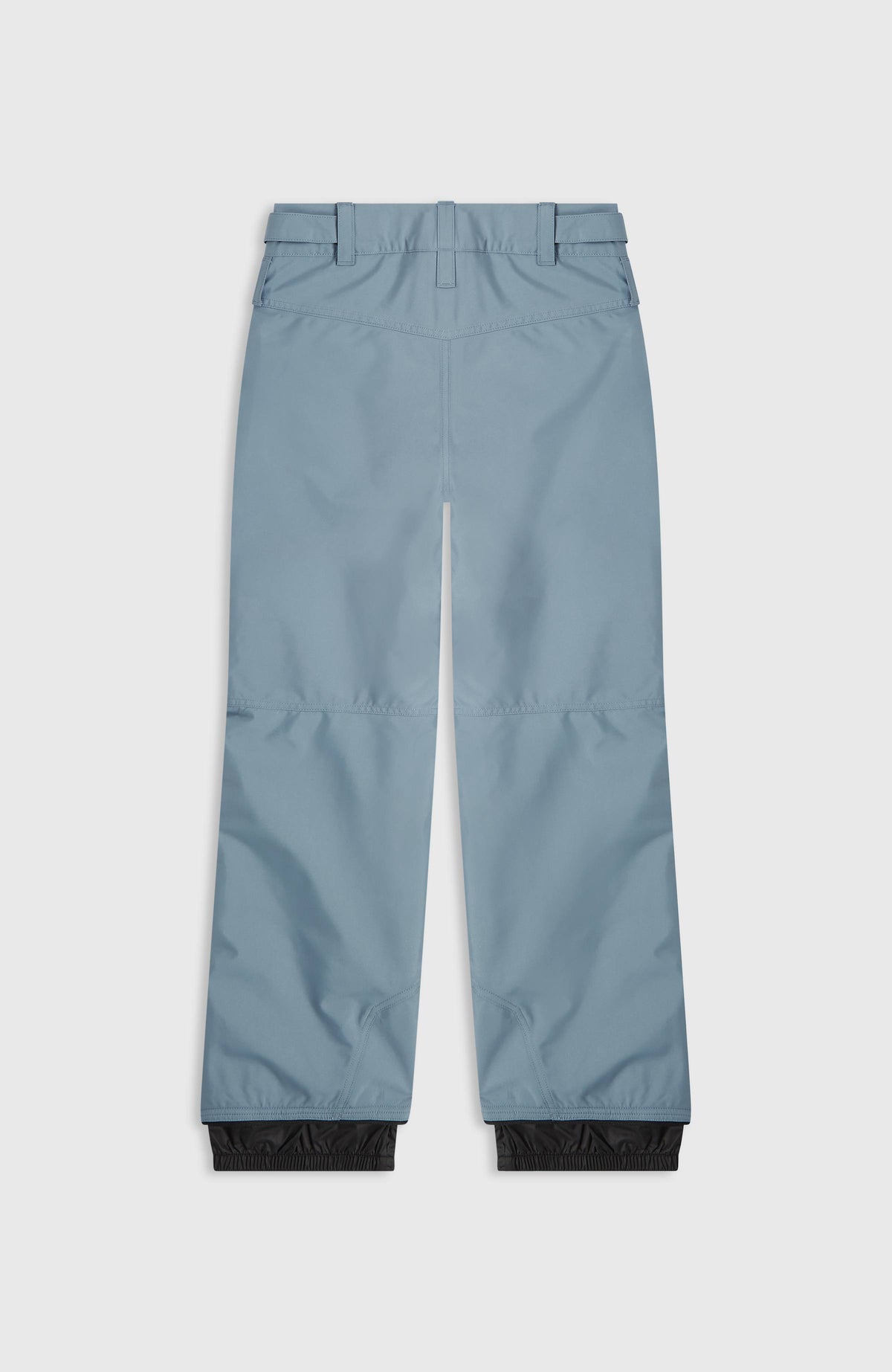 FWC'Cruz Skihose für Jungen, blau, flach liegend von hinten mit Gürtelschlaufen und elastischem Saumabschluss