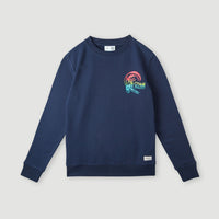 Circle Surfer Crew Sweatshirt | Outer Space