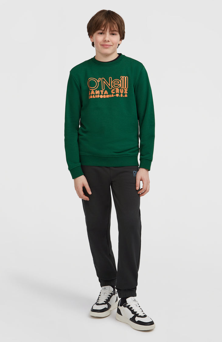 Essentials Crew Sweatshirt | Emerald Envy