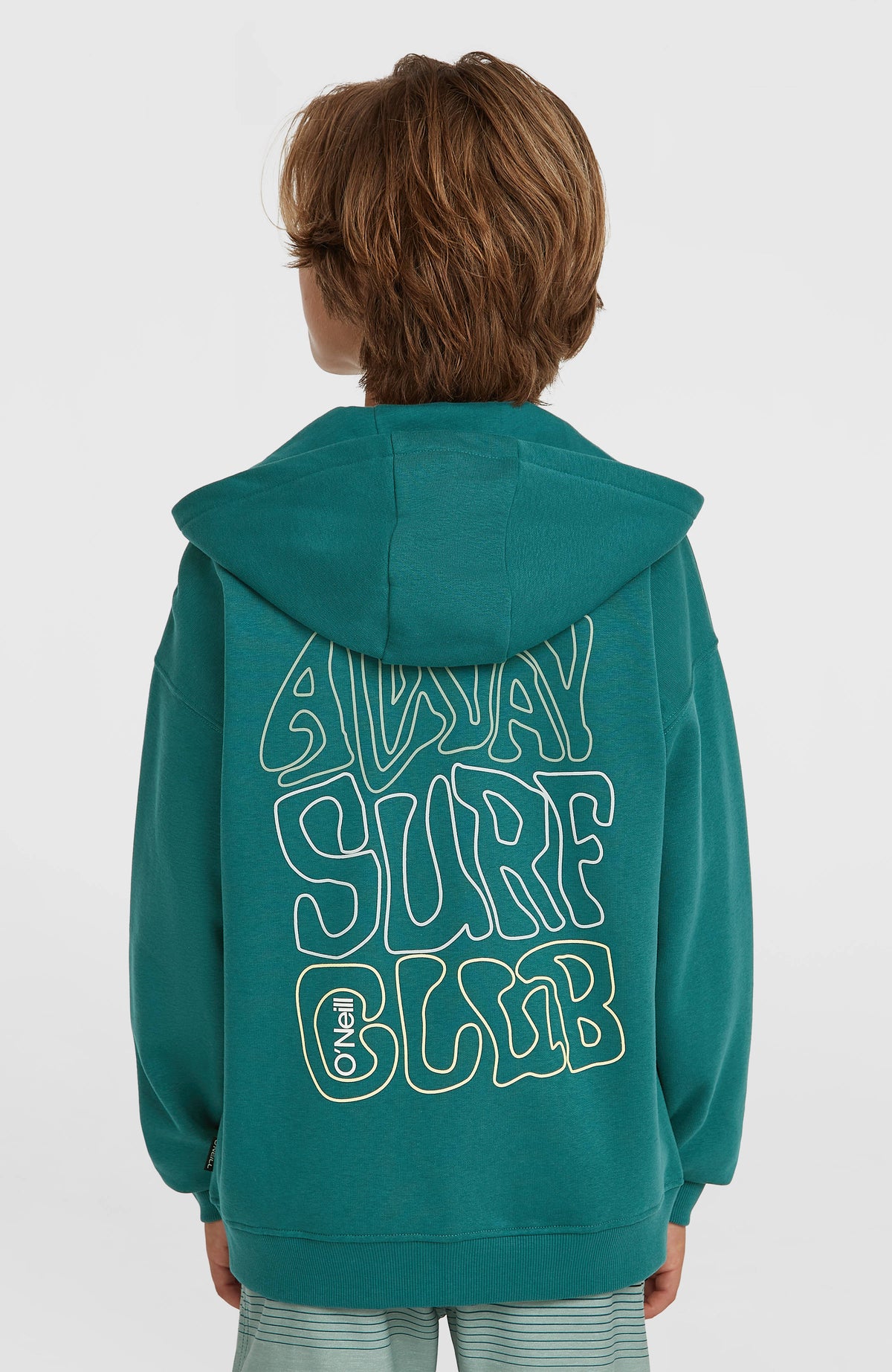 Graphic Kapuzenjacke mit Reißverschluss | Botanical Heat