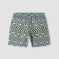 Cali Print 13'' Badehose | Black Future Fade