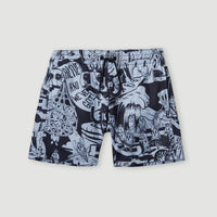 Cali Hybrid 13'' Badehose | Black Oyster