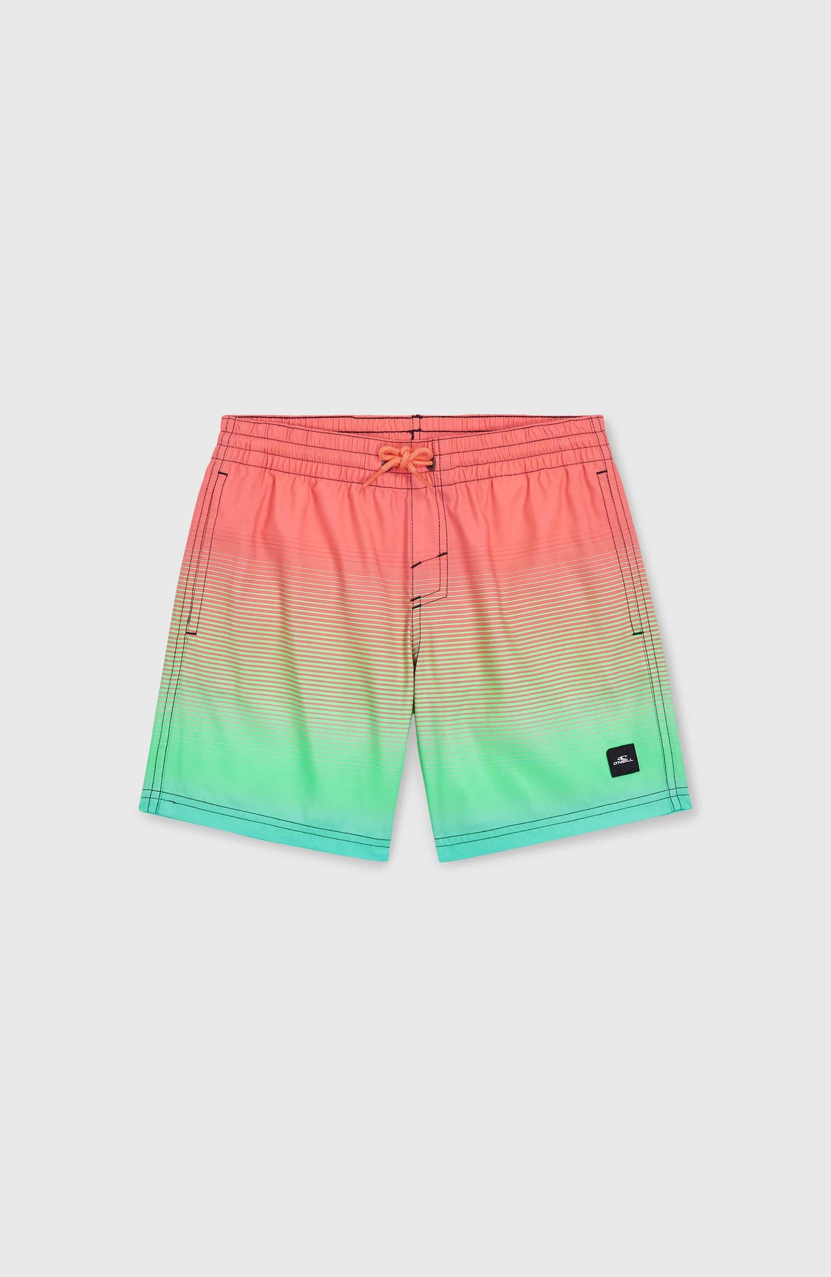 Jack O'Neill Cali Gradient 14'' Badehose | Living Coral Simple Gradient Panel