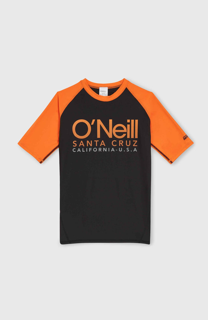 Essentials Cali Shortsleeve-Schwimmshirt | Black Out