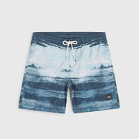 Cali Gradient 14'' Badehose | Blue Melted Stripe Boys