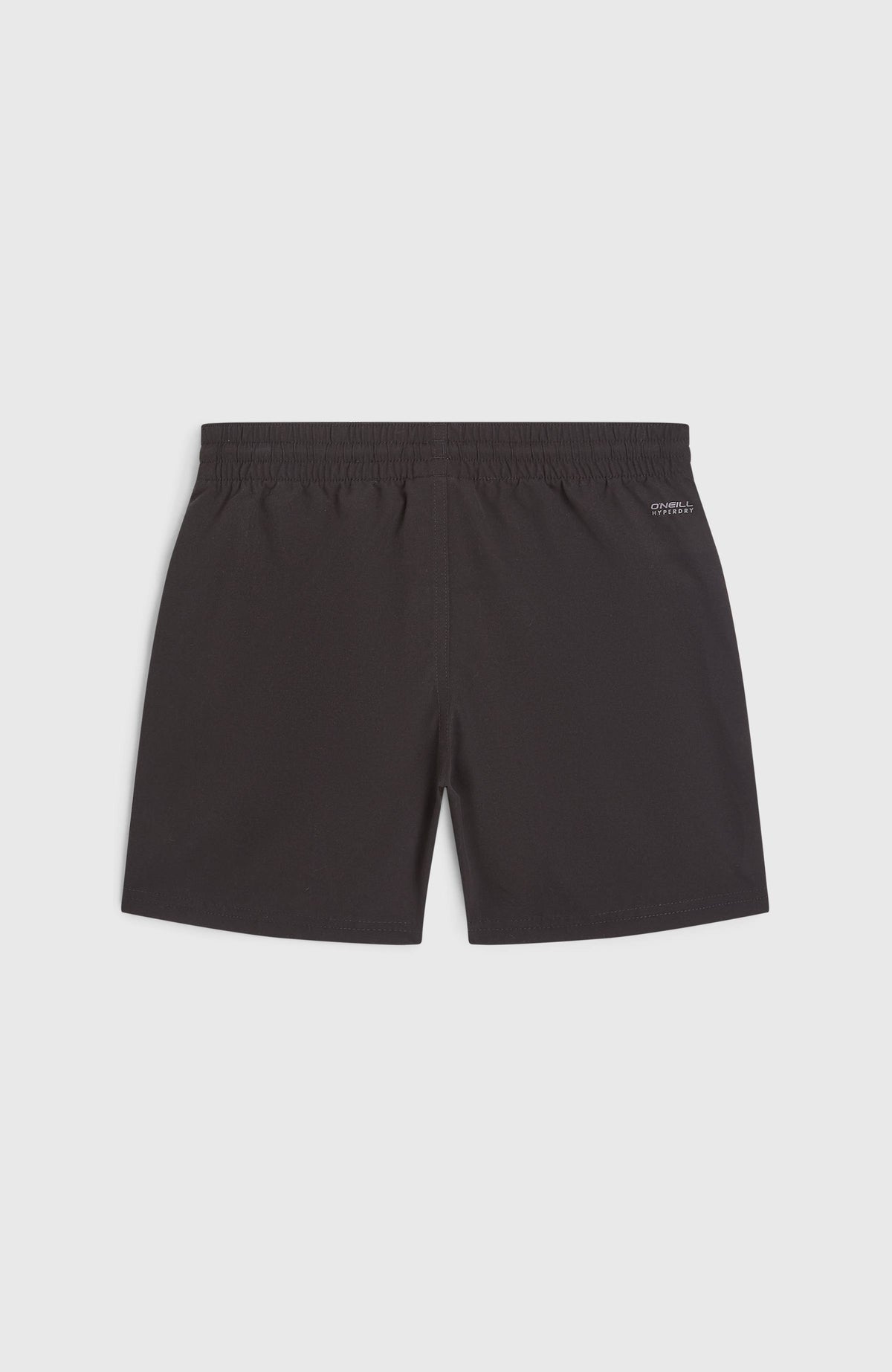 Original Cali 14'' Badehose für Jungen, schwarz, flach liegend von hinten