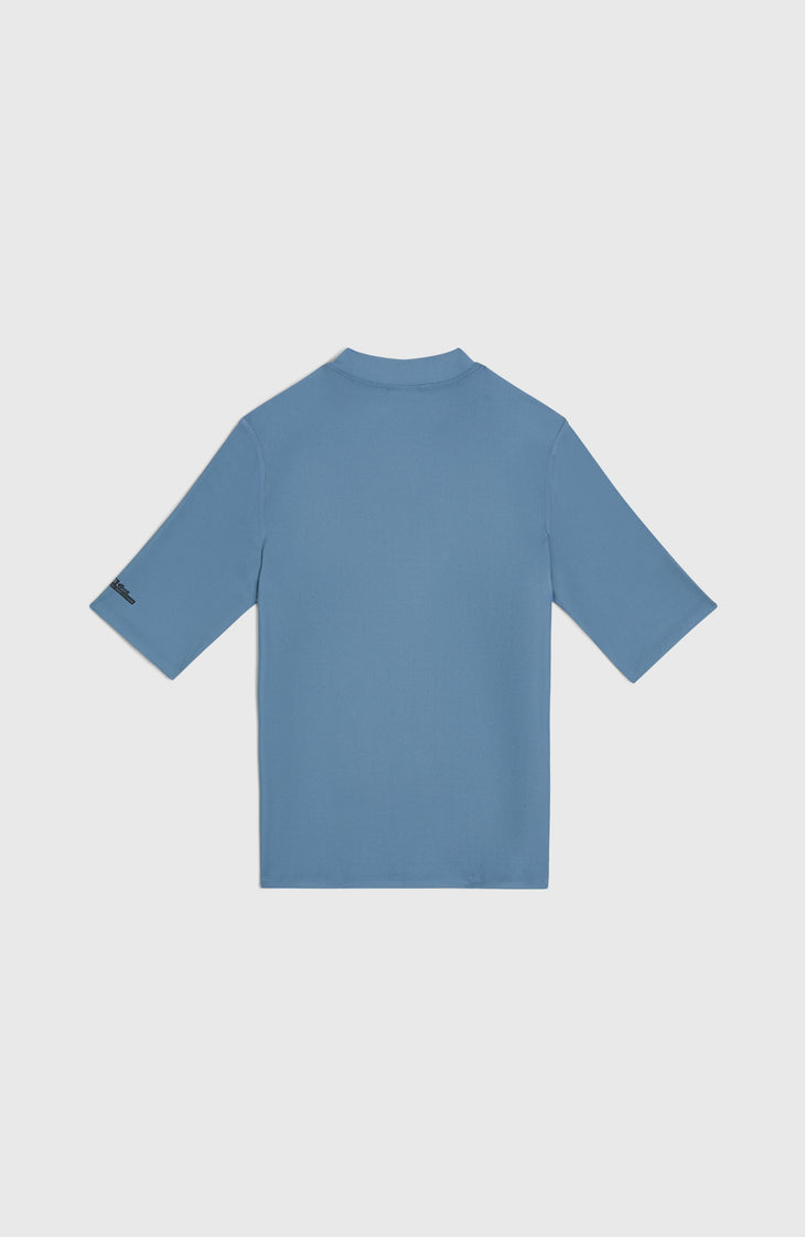 Shortsleeve-Schwimmshirt | Copen Blue