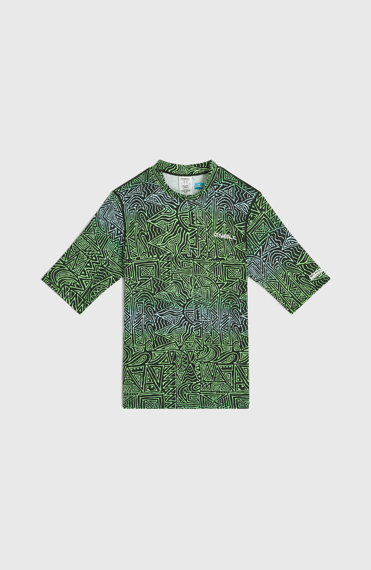 Shortsleeve-Schwimmshirt | Blue Gradikat