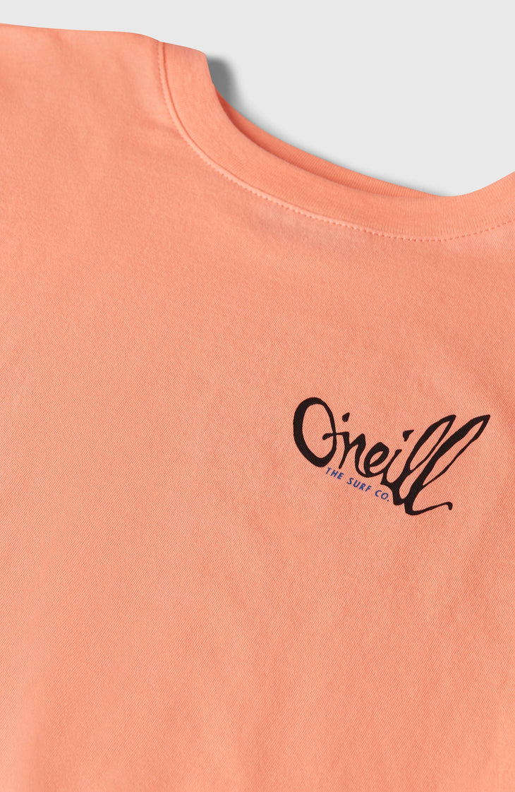 O'Neill Chest-Print T-Shirt | Funky Peach