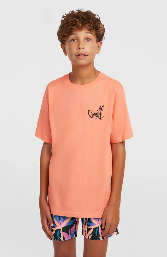 O'Neill Chest-Print T-Shirt | Funky Peach