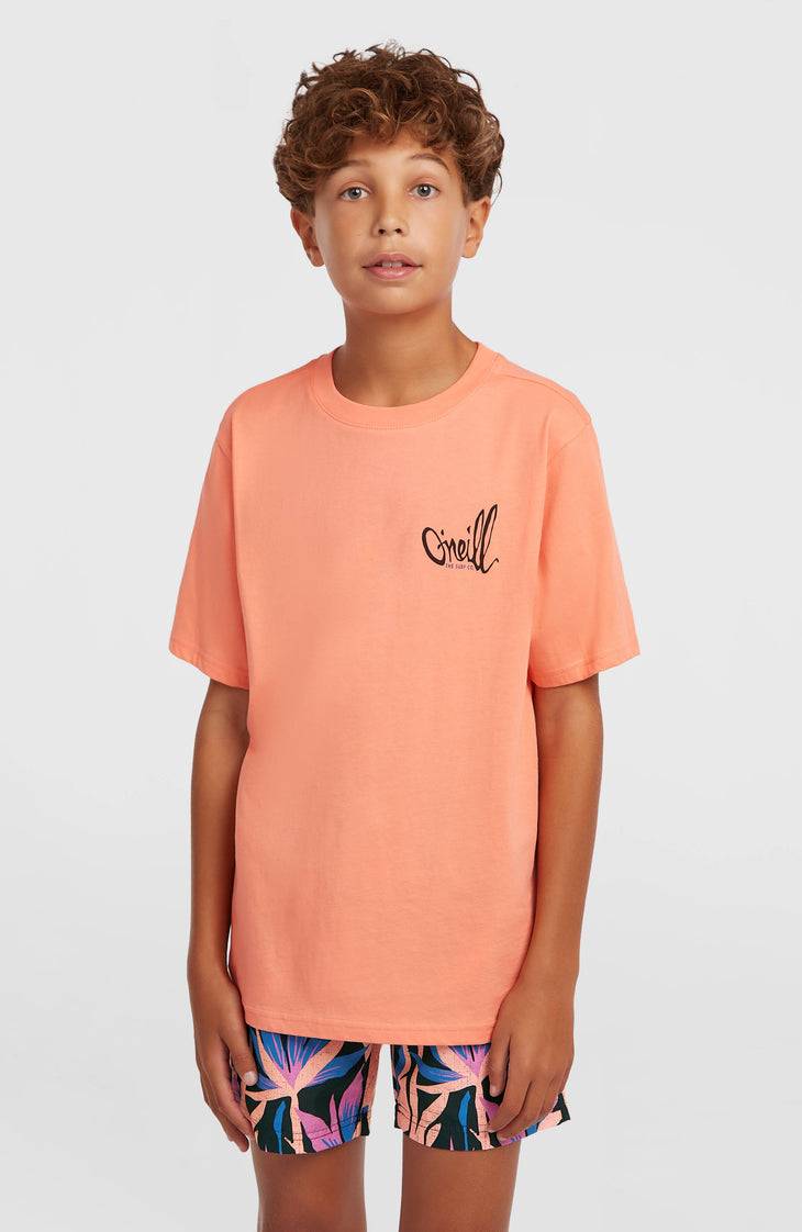 O'Neill Chest-Print T-Shirt | Funky Peach