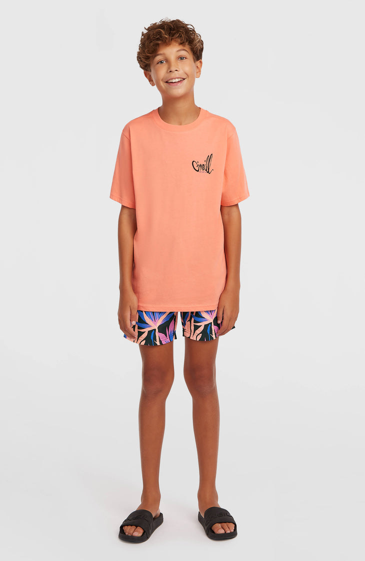 O'Neill Chest-Print T-Shirt | Funky Peach