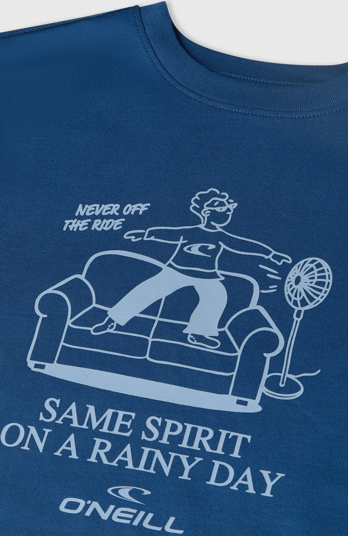 Must-Have T-Shirt für Jungen, blau, Nahaufnahme des Grafik-Prints in Hellblau