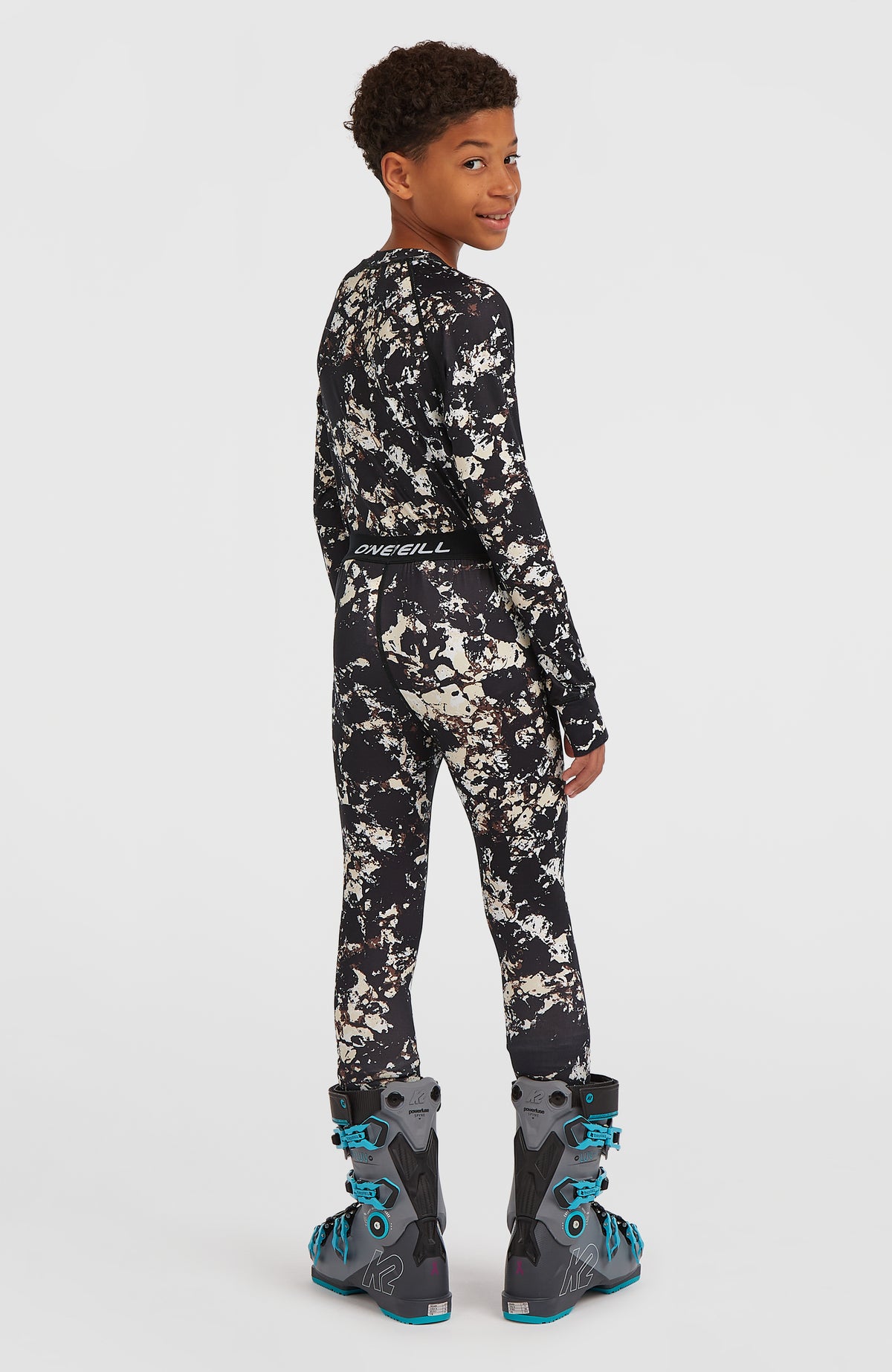 Baselayer-Set | Black/Beige Quarry