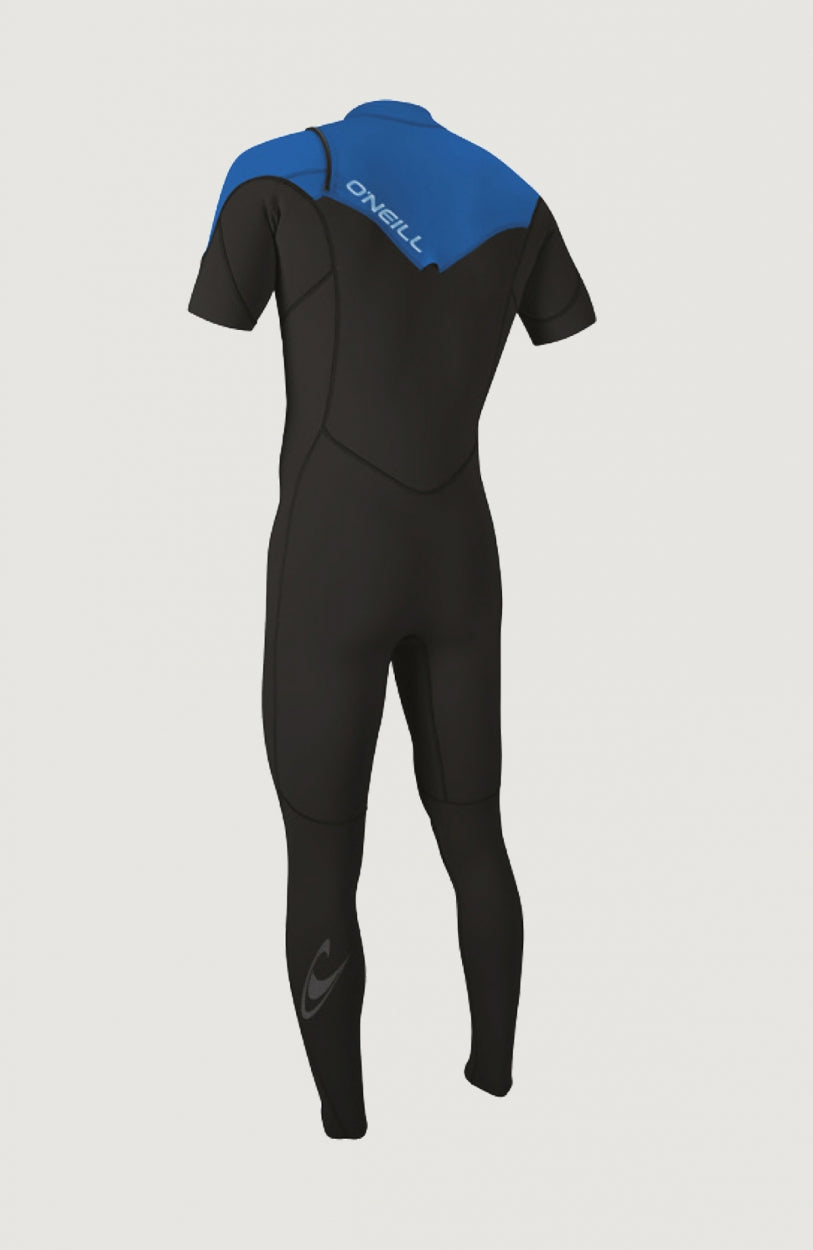 Hammer 2mm Chest Zip Short Sleeve Full Wetsuit | Blue